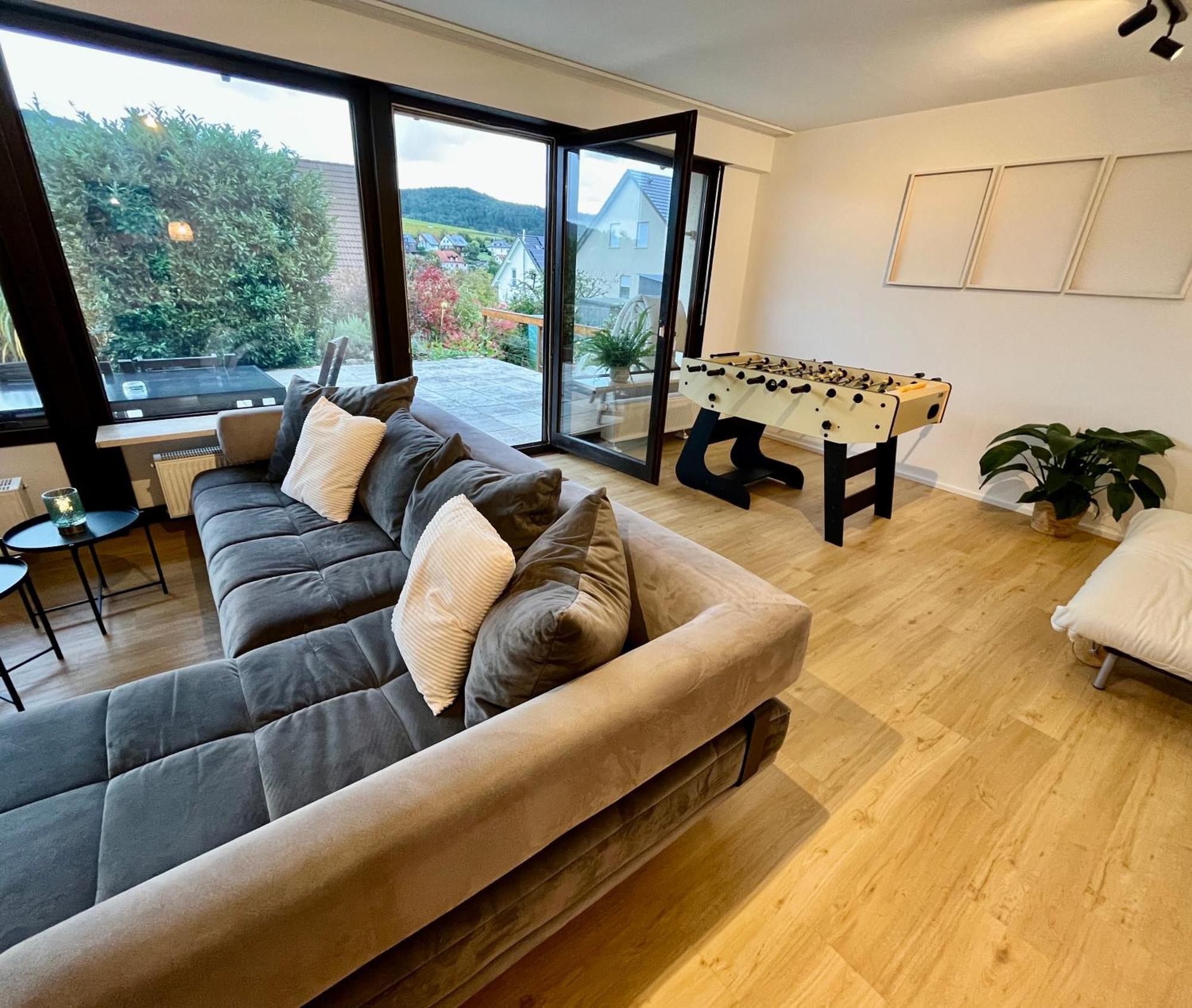 Ferienhaus Weinbergblick - Nahe Wuerzburg - 2 Schlafzimmer - Familienfreundlich - Terrasse Unterleinach Zewnętrze zdjęcie